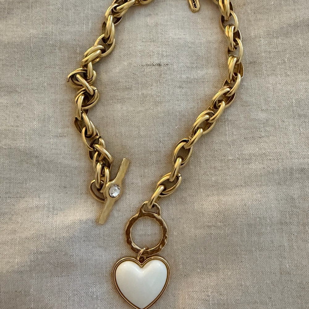 Logan Tay Gold Heart Pendant Necklace